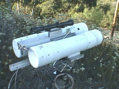 Laser QSO and  Visual EME with laser!