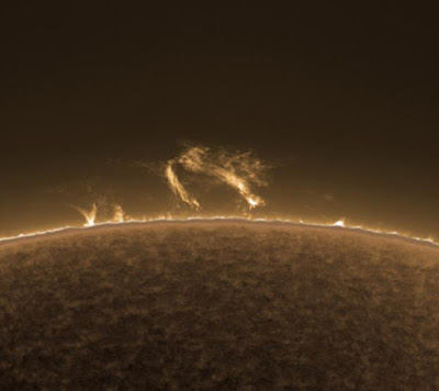 Big Solar Flare — End to the Minimum?