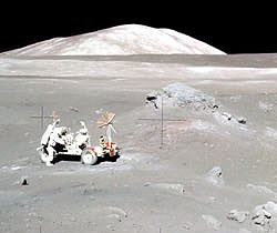 Duct Tape Repair of Lunar Rover