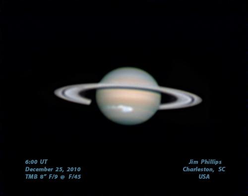 Storm on Saturn (with radio waves)