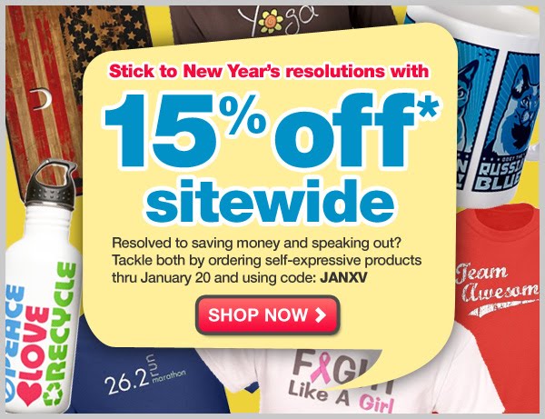 T-Shirts!  Bumper Stickers! Mugs! Save 15%!