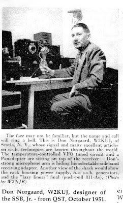 Don Norgaard, W2KUJ —  SSB Pioneer