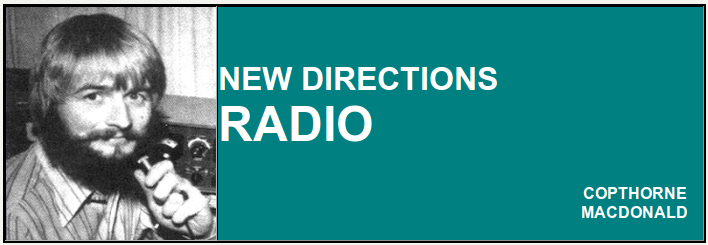 Copthorne MacDonald and New Directions Radio