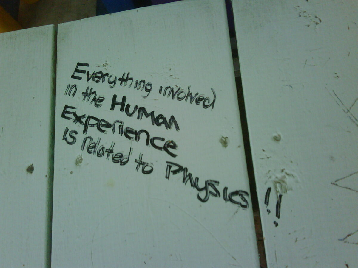 Some Encouraging Graffiti