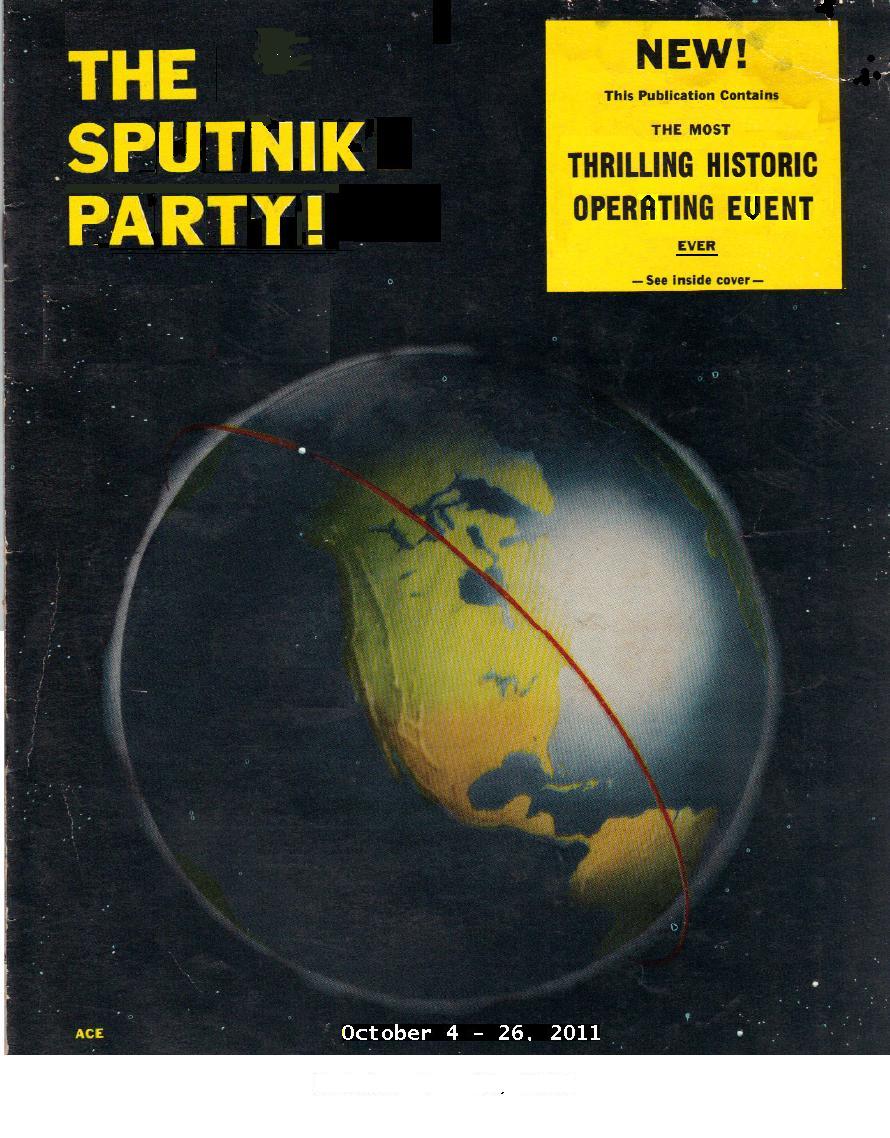 Party Like its 1957! (with the Sputniks on 21.060 MHz)