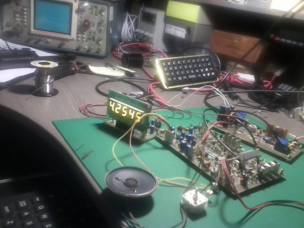 A BITX-20 Emerges from the SolderSmoke