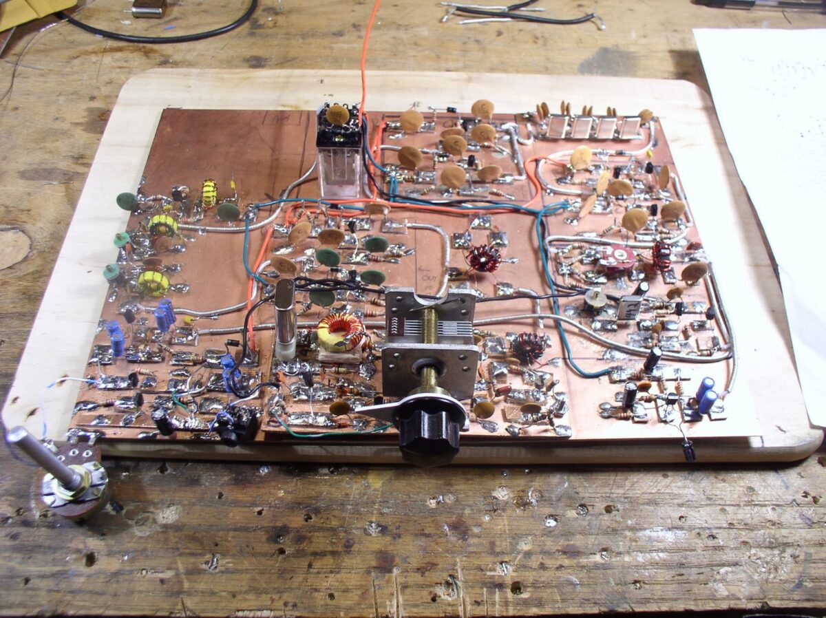 BITX BUILD UPDATE #12 —  Relay and PA, BITX 17/10?