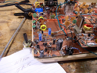 BITX BUILD UPDATE #17   Arv’s Discrete AF AMP