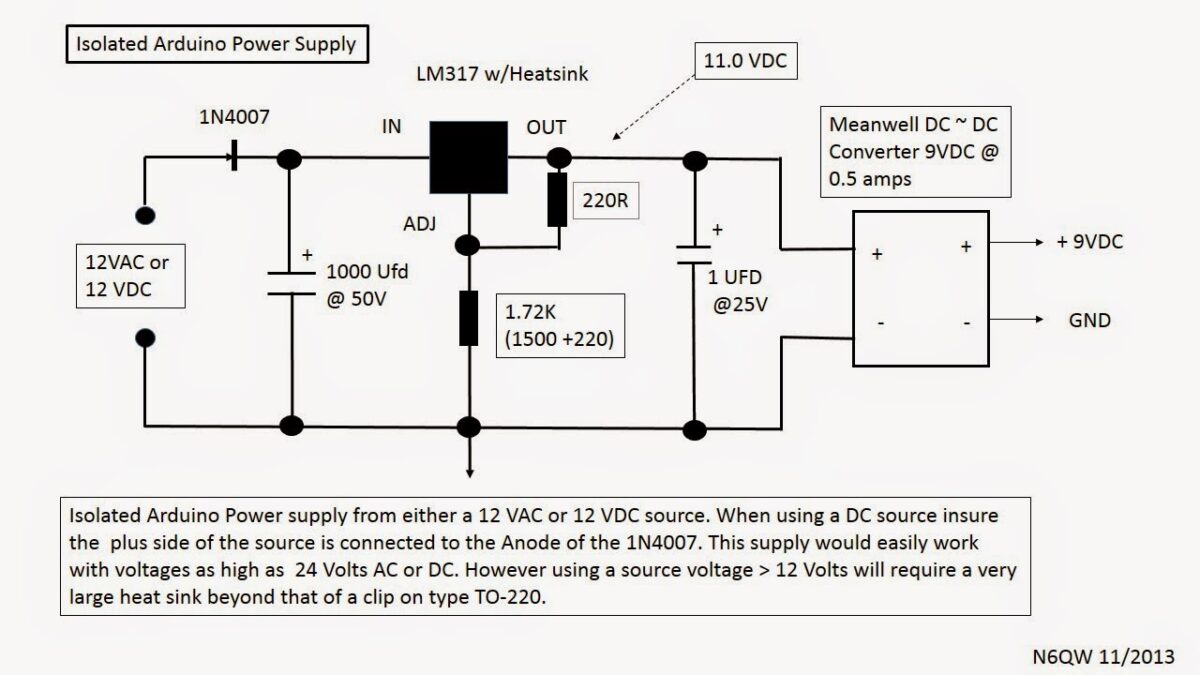 Eclectic Electronics:  Powering Arduinos with Tube Filament Voltage