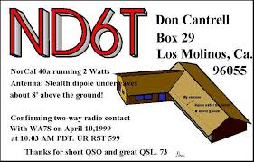Some Colorburst QRP Encouragement from ND6T