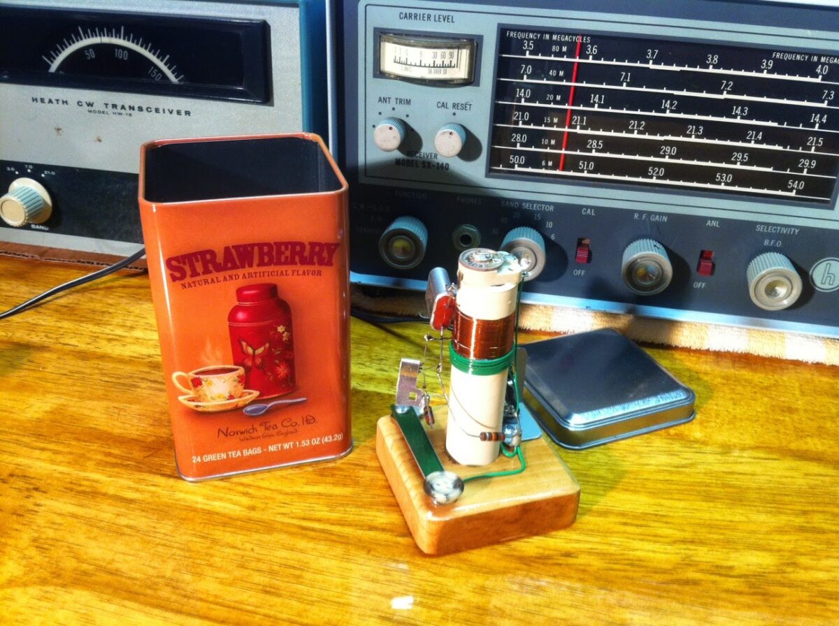 K8GZ’s Towering Tea Tin Ohio Mighty Mite