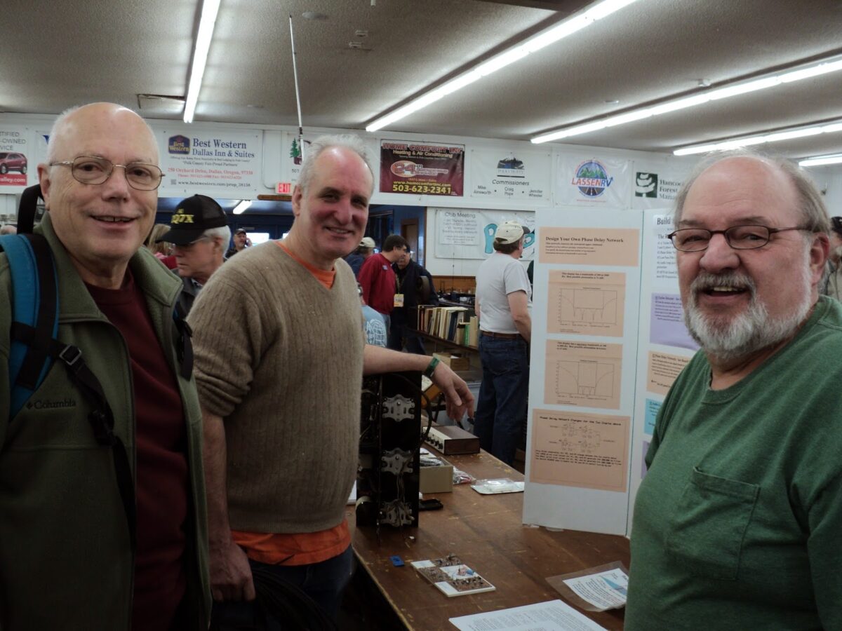 Homebrew Heroes at Rickreal Hamfest: W7ZOI and WA7MLH