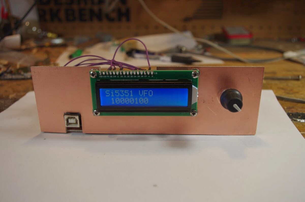 Progress!  Si5351 VFO/BFO Working