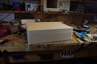 BITX DIGI-TIA Build Update #6:  Boxing it up!