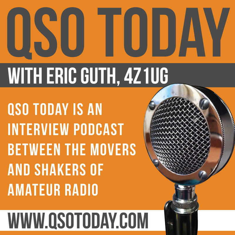 Interview on “QSO TODAY” Podcast with Eric 4Z1UG