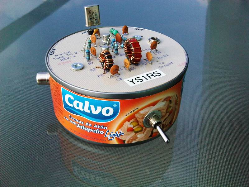 YS1RS’s Salvadoran Tuna Tin and Drake 2B