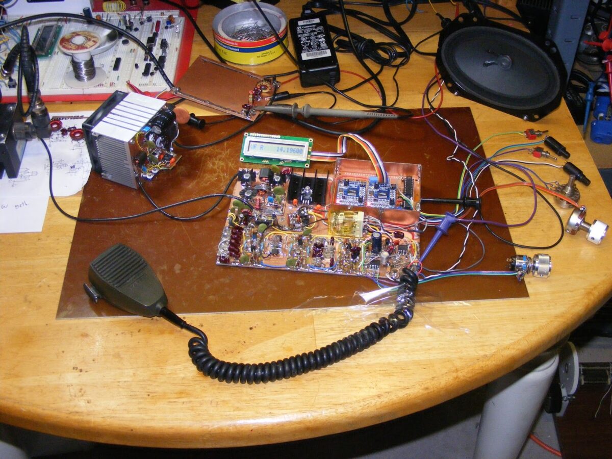 N6ORS’s Min-X Crosses the Pond on First Contact