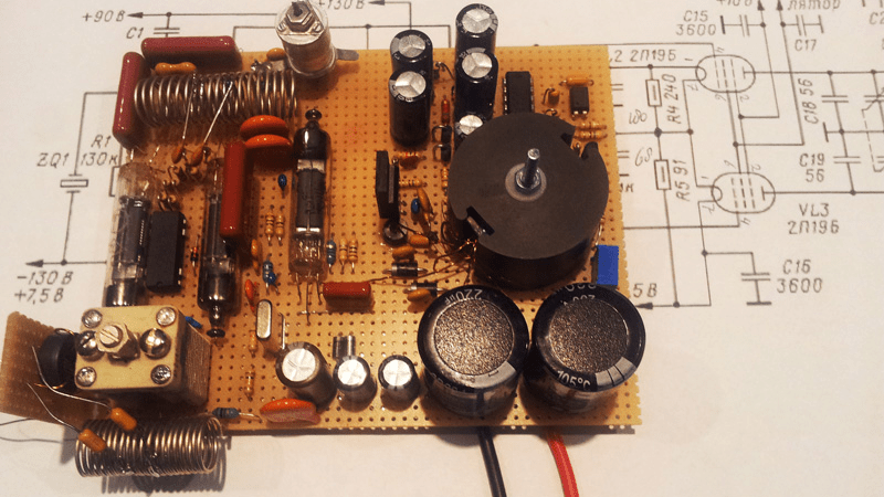 Sputnik Replica Transmitter, an “Error”  in the Sputnik Schematic, and Why 20.005 MHz?