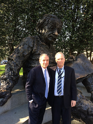 Meeting up with ARRL CEO Tom Gallagher,  NY2RF