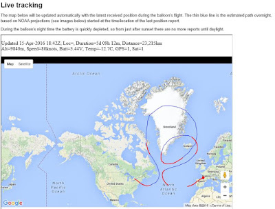 WSPR Party Balloons Make it Across the Pond