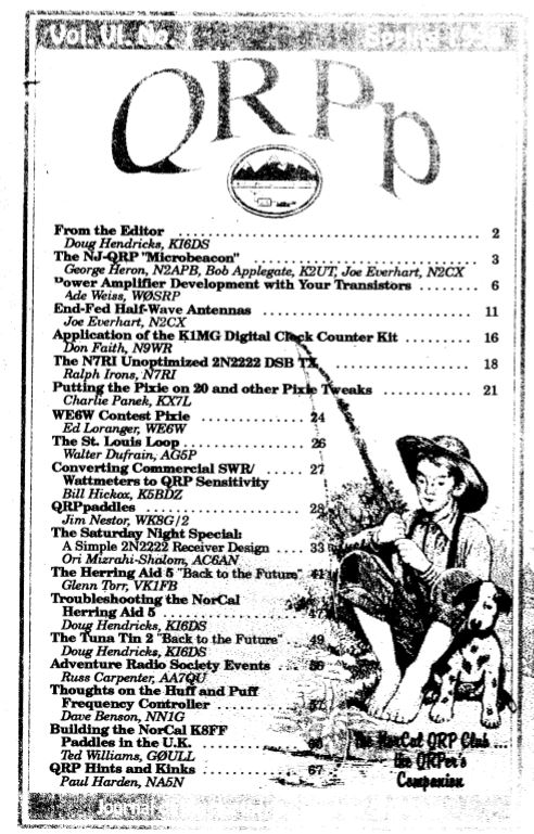 QRPp Back Issues (and some new ones too!)