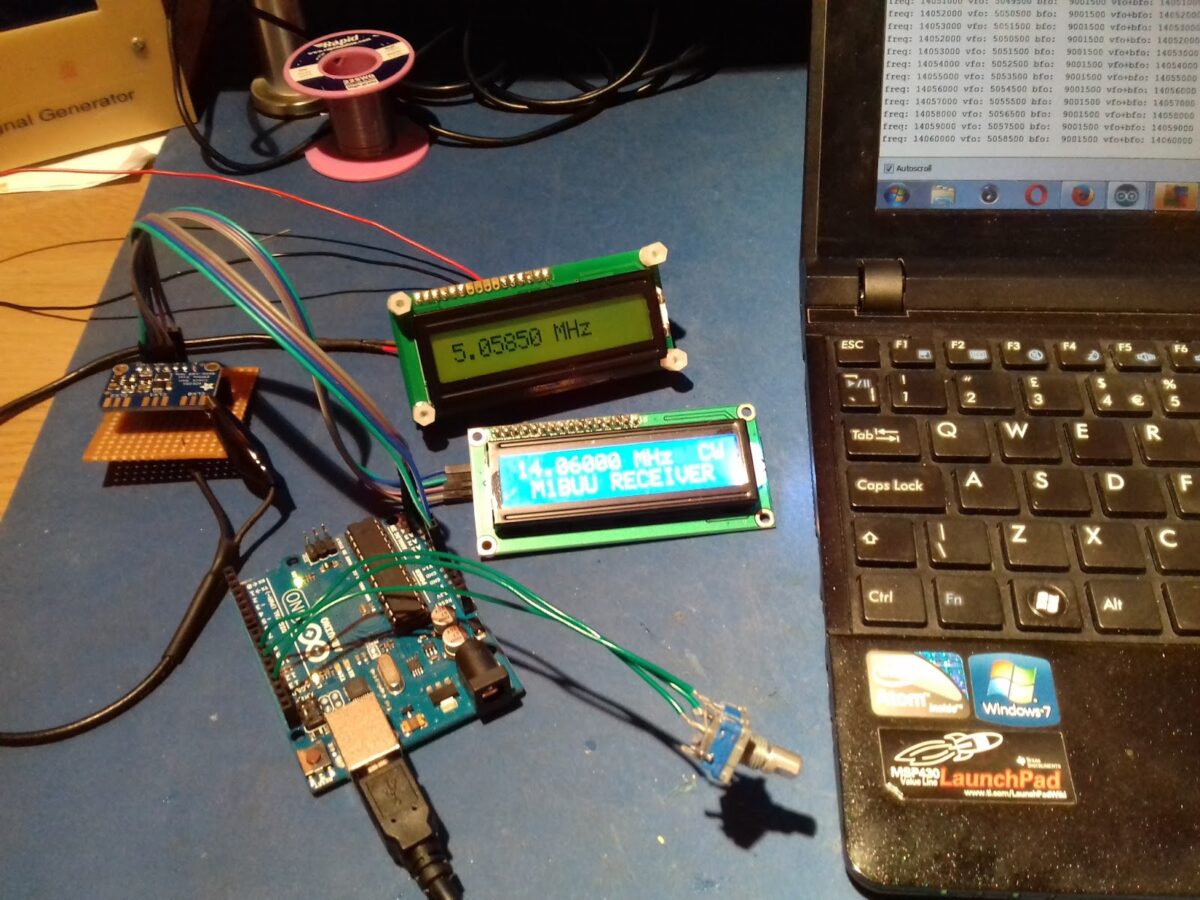 Colin M1BUU’s New Receiver Project