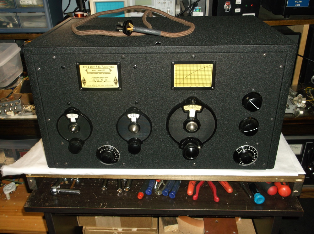 NO3M’s Amazing Homebrew 1934 Single Signal Superhet