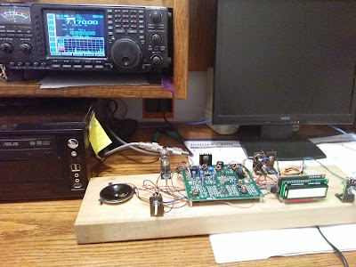 W8LM’s BITX on a Board