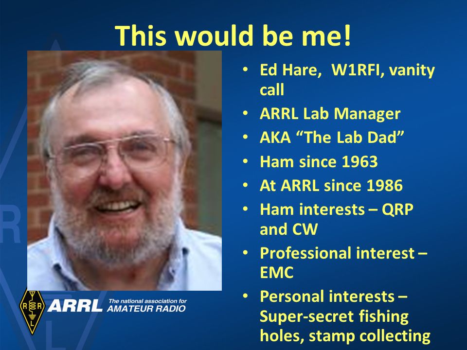 FDIM:  Bob Crane Interviews Ed Hare W1RFI