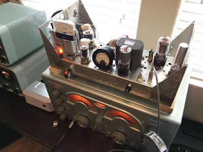 Thermatrons Al Fresco:  W4GON’s FB HB AM Rig