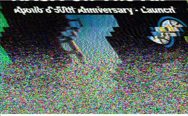 SSTV from SPAAAAACE!  International Space Station Sends Images