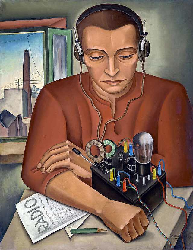 An Awesome Radio Painting from Germany