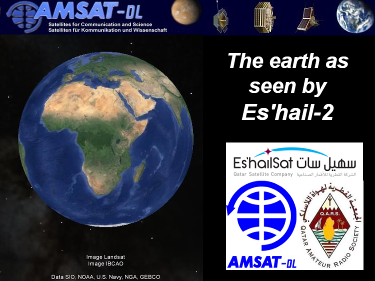 Amazing New Geostationary Amateur Satellite — LISTEN ONLINE!
