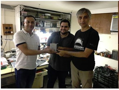 Congratulations to Farhan on New Amateur Satellite Launched 1 April