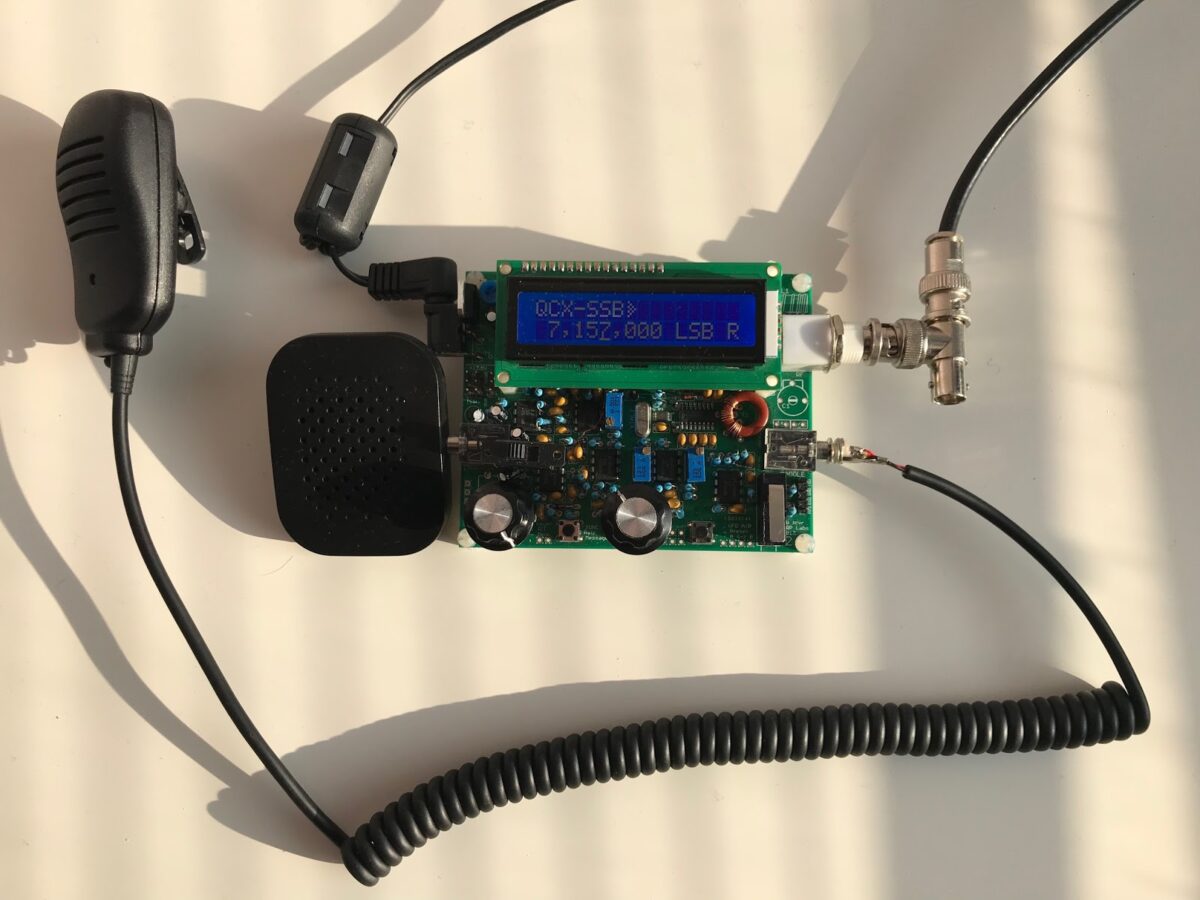 SSB on the QCX?   Sounds pretty good here  (Video)