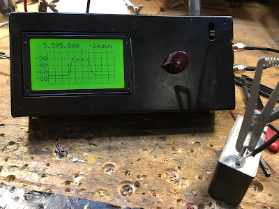 First Use of Farhan’s Antuino Scalar Network Analyzer