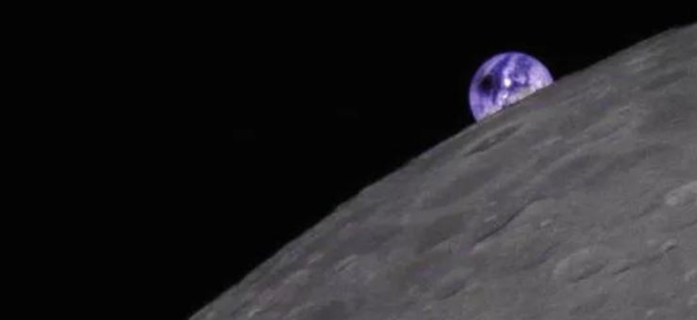 Chinese Micro-Satellite Photographs Eclipse — FROM THE MOON