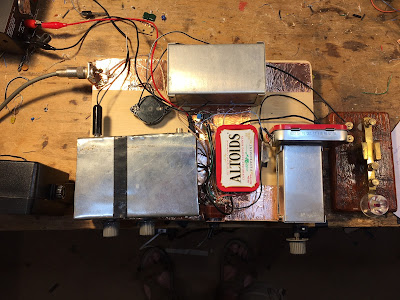 The “Fish Soup 10”  Homebrew QRP CW Transceiver