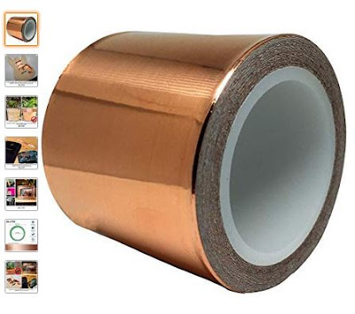 Very Useful: Copper Tape with Conductive Adhesive