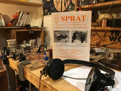 SPRAT, the FETer, DLR headphones, and recent QSOs on the ET-2