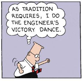 For those rare occasions when things go well….