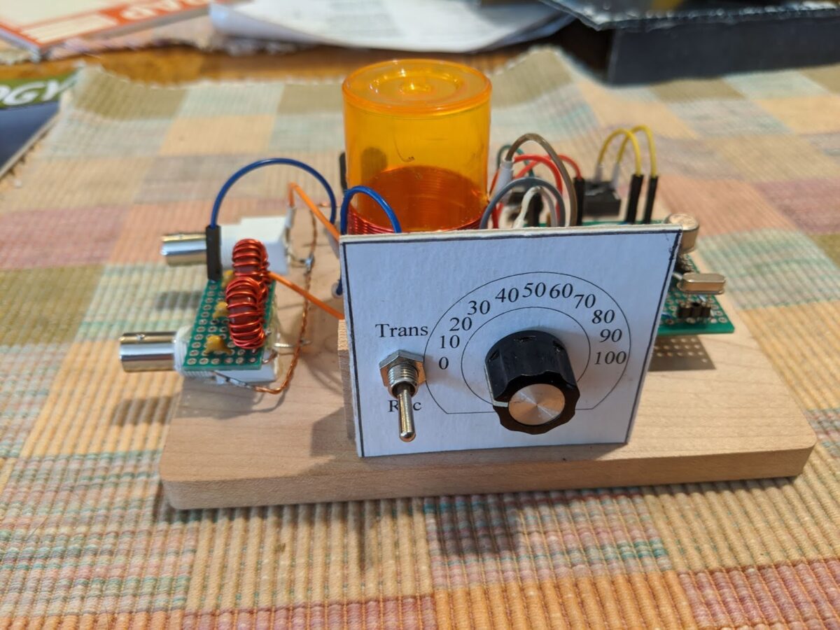 WB9IWT’s Quarantine Mighty Mite and N3FJZ’s “Hiram Percy Maxim Recognition Factor”