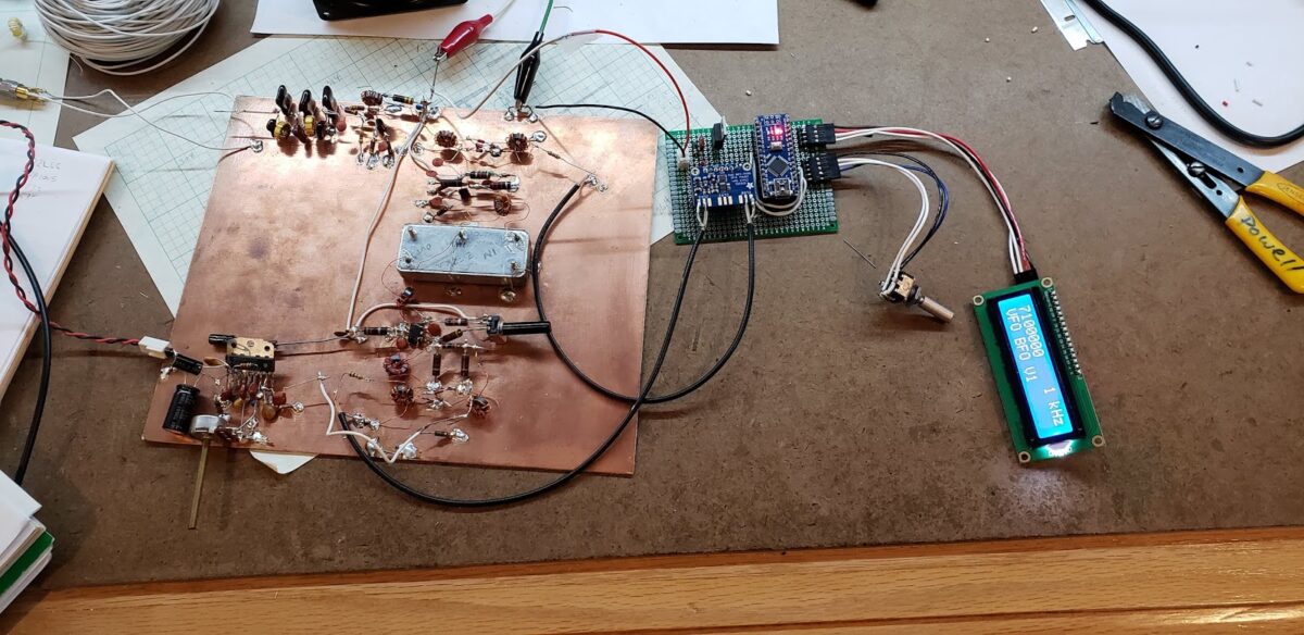 N5GTF’s FULLY INDOOR Quarantine Receiver and Antenna