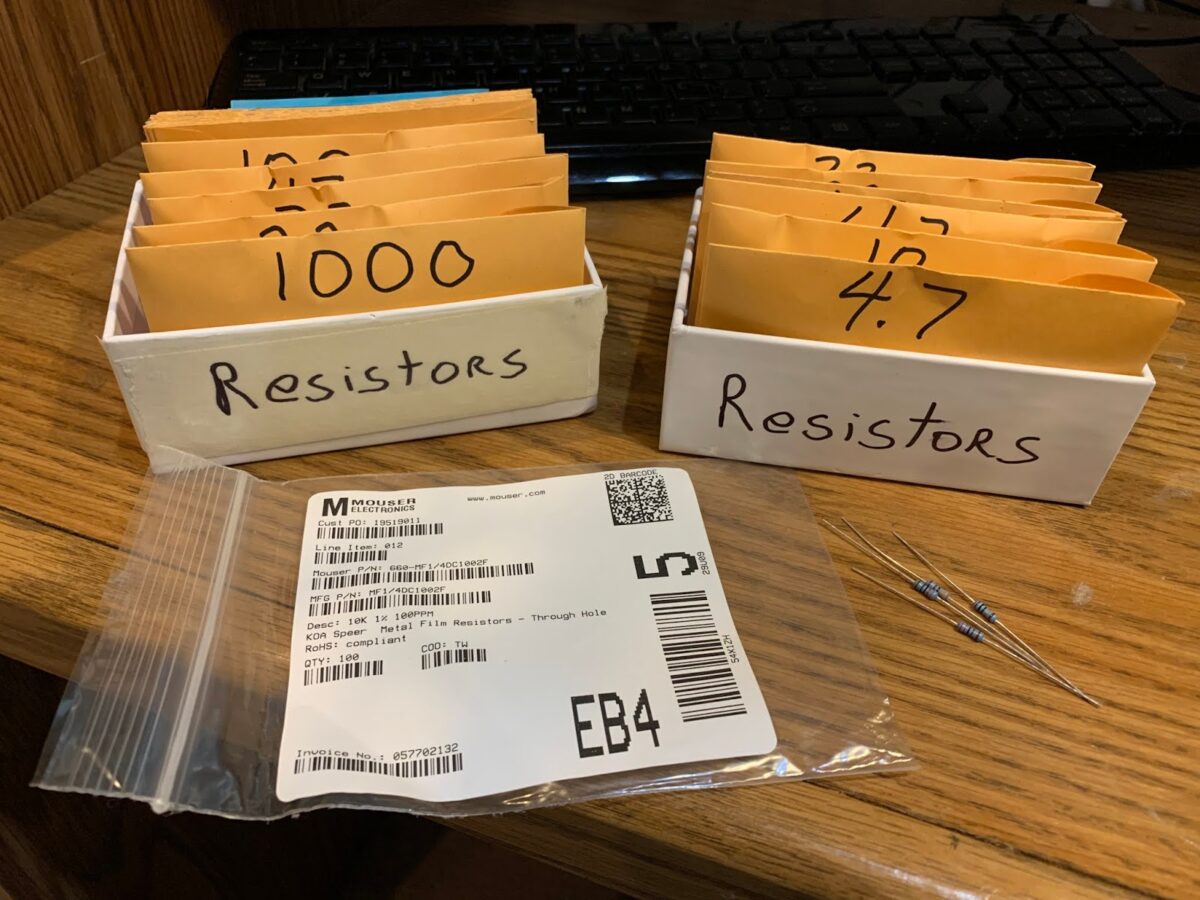 Homebrew Resistor Kit — Drew’s Mouser BOM