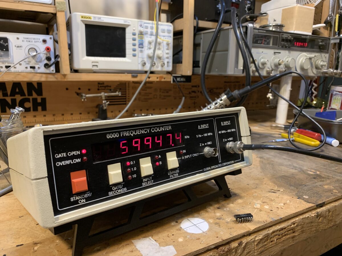 Chip Replaced, GSC 6000 Counter Fixed