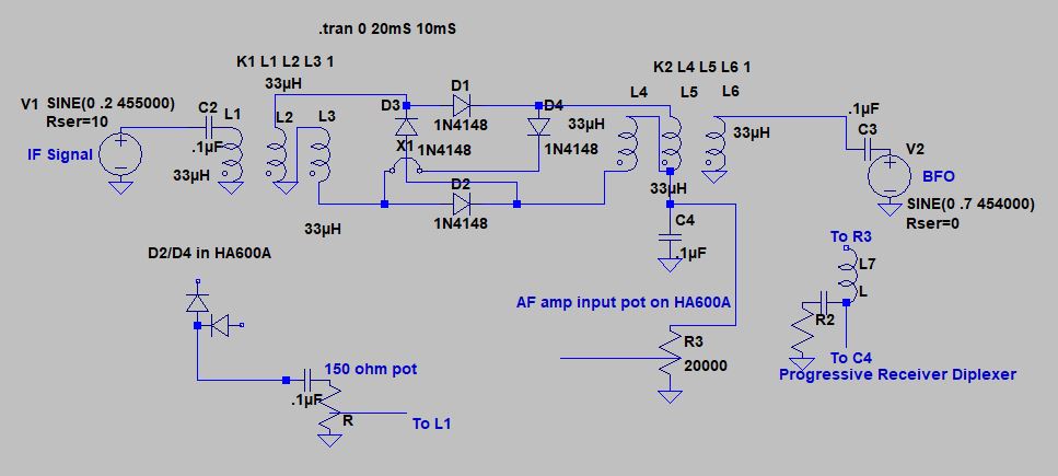 Wrapping up the HA-600A Product Detector Project — Let’s Call Them “Crossed Diode Mixers” NOT “Diode Rings”