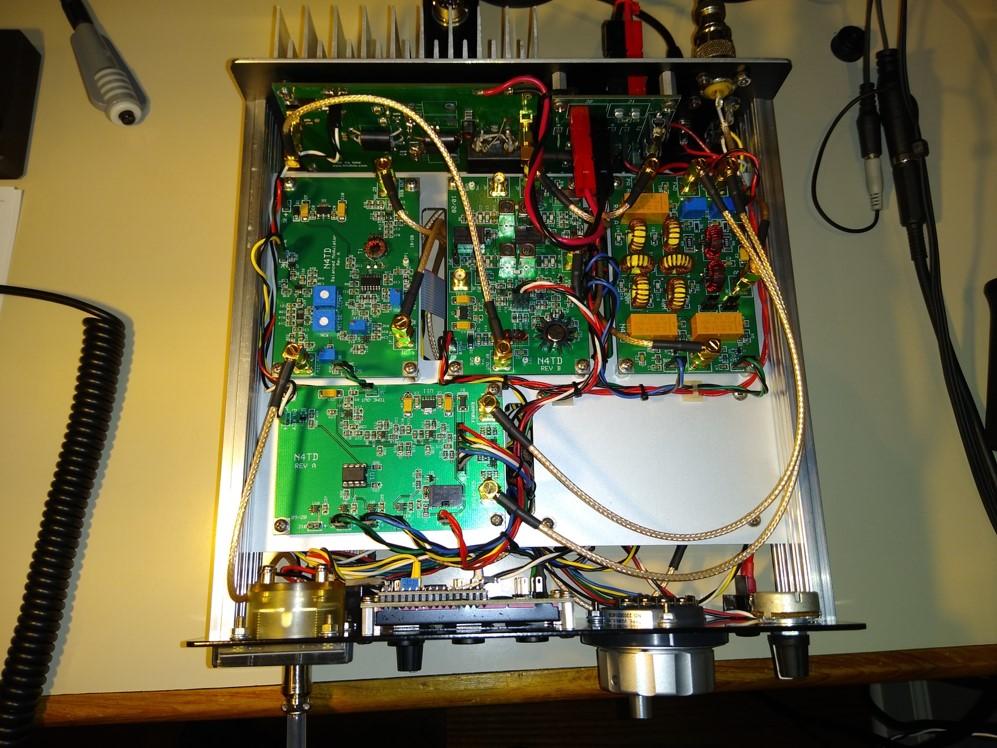 HB-2-HB Contact!  N4TD’s Amazing Homebrew 20 and 40 meter SSB Transceiver