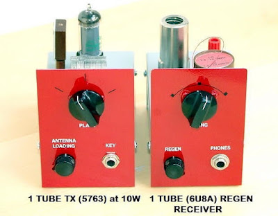VE7SL’s Beautiful Single Tube Transmitter and Single Tube Regen Receiver