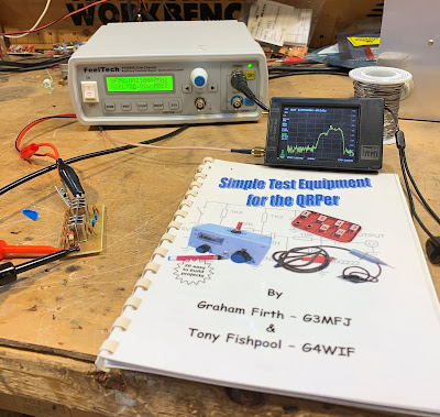 Using Noise to Sweep a Filter with the TinySA