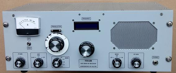 KG7TR’s Magnificent 75S-2B Receiver — Tubes, an Si5351, an Arduino, a Bit of Collins, and a Bit of a Drake 2-B